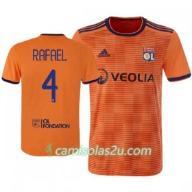 Camisolas de Futebol Olympique Lyonnais Rafael 4 Equipamento 3ª 2018/19 Manga Curta